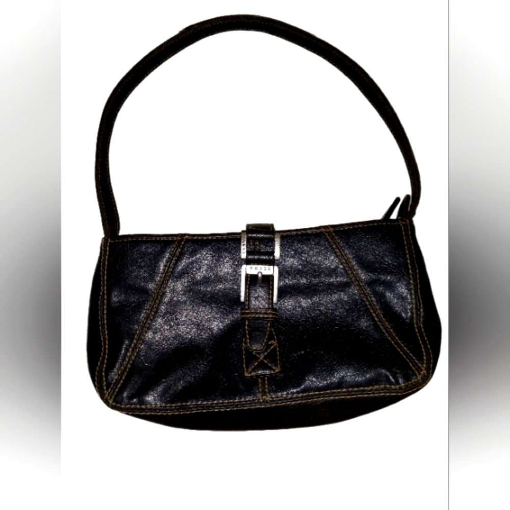 Guess vintage small purse shoulder bag black